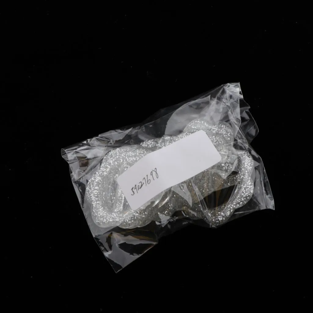 10Pcs Glitter Waist Buckles Silder Buckles for Garment Ribbon Belt Scarf