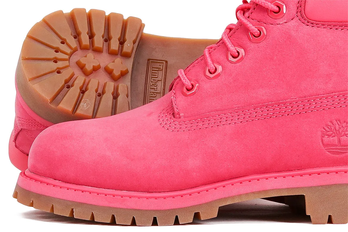 6" PREMIUM WATERPROOF BOOT (YOUTH) - PINK