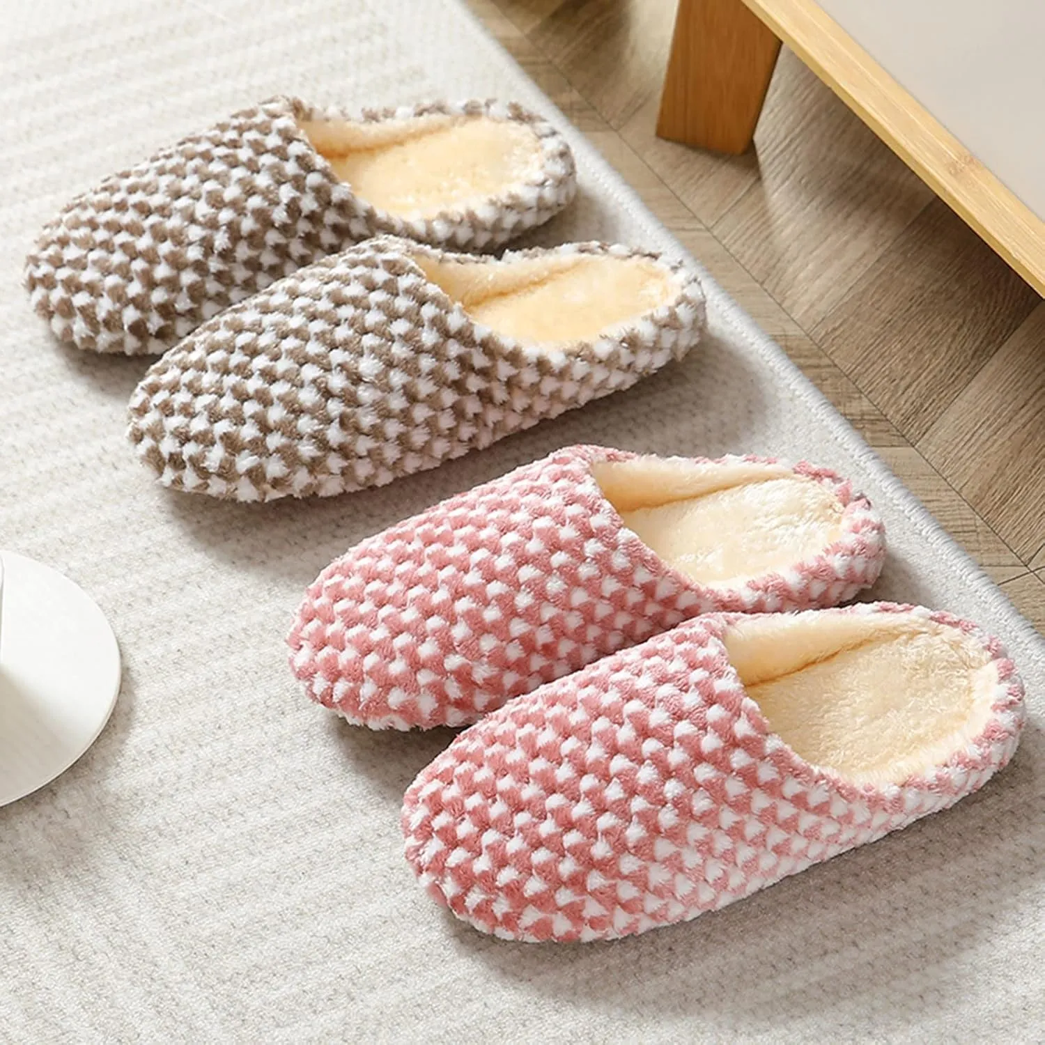 Bedroom Slippers for Women Sexy Women's House Shoes Slippers Womens Slippers Size 10 with Arch Support Cloud Slippers for Women Arch Support Matching Family Christmas Pajamas Gifts for Him 2023