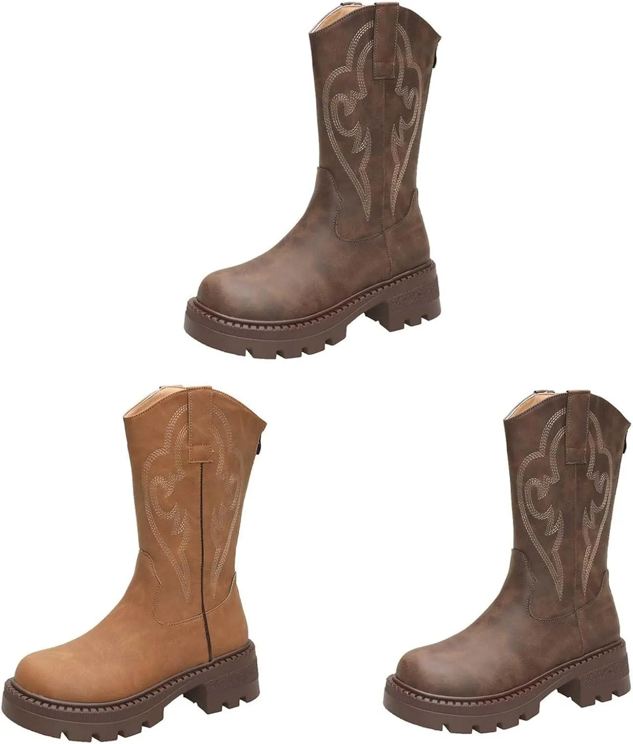 Black Booties for Women Ankle Rain Boots Going Out Boots for Women Women Wide Width Boots Black Ankle Boots with Heels White Booties Women Wide Width