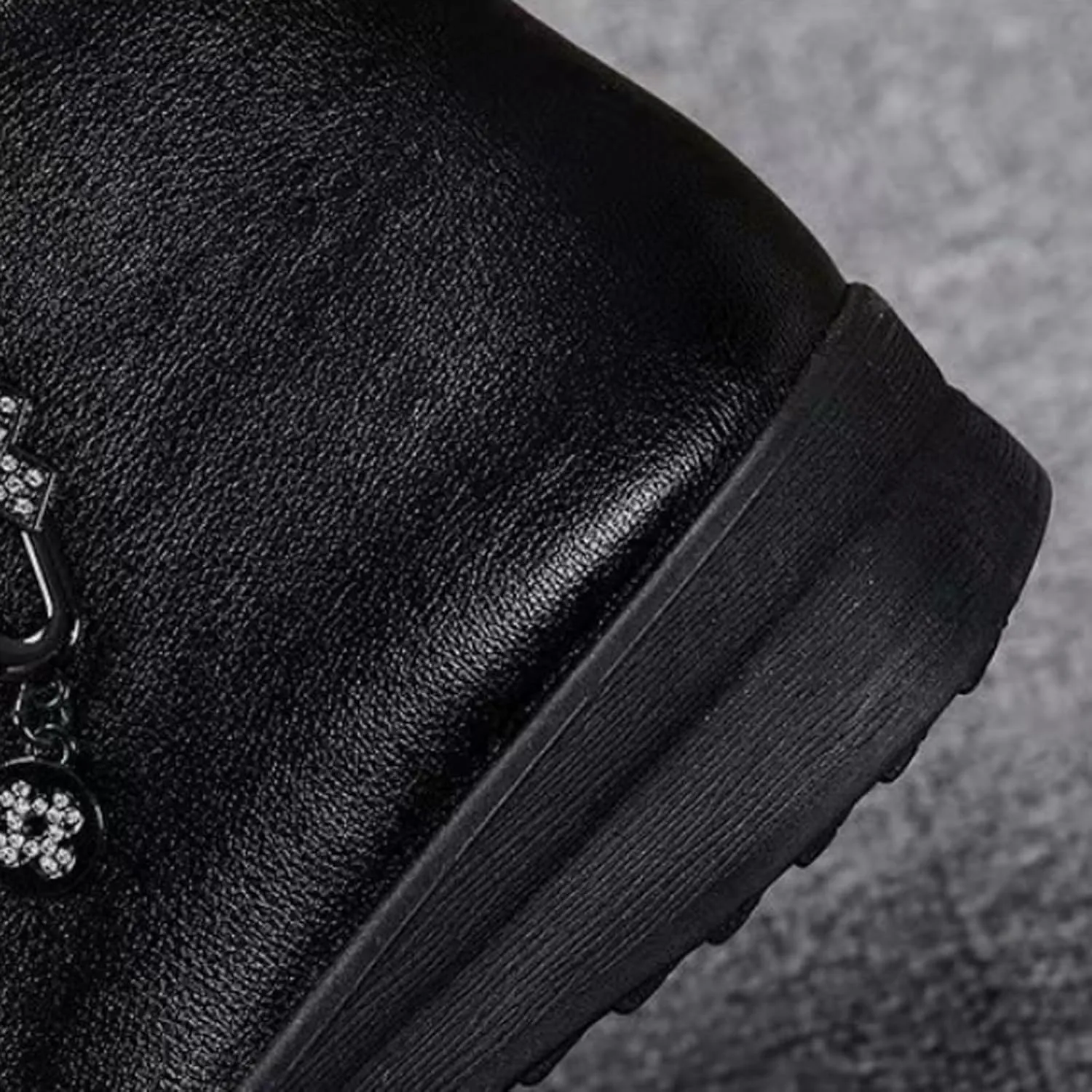 Botines De Mujer Casual Boots for Women Denim Boots Low Heel Dress Boots for Women Ankle Boots for Women with Heel Leather Women's Wide Width Flat Booties