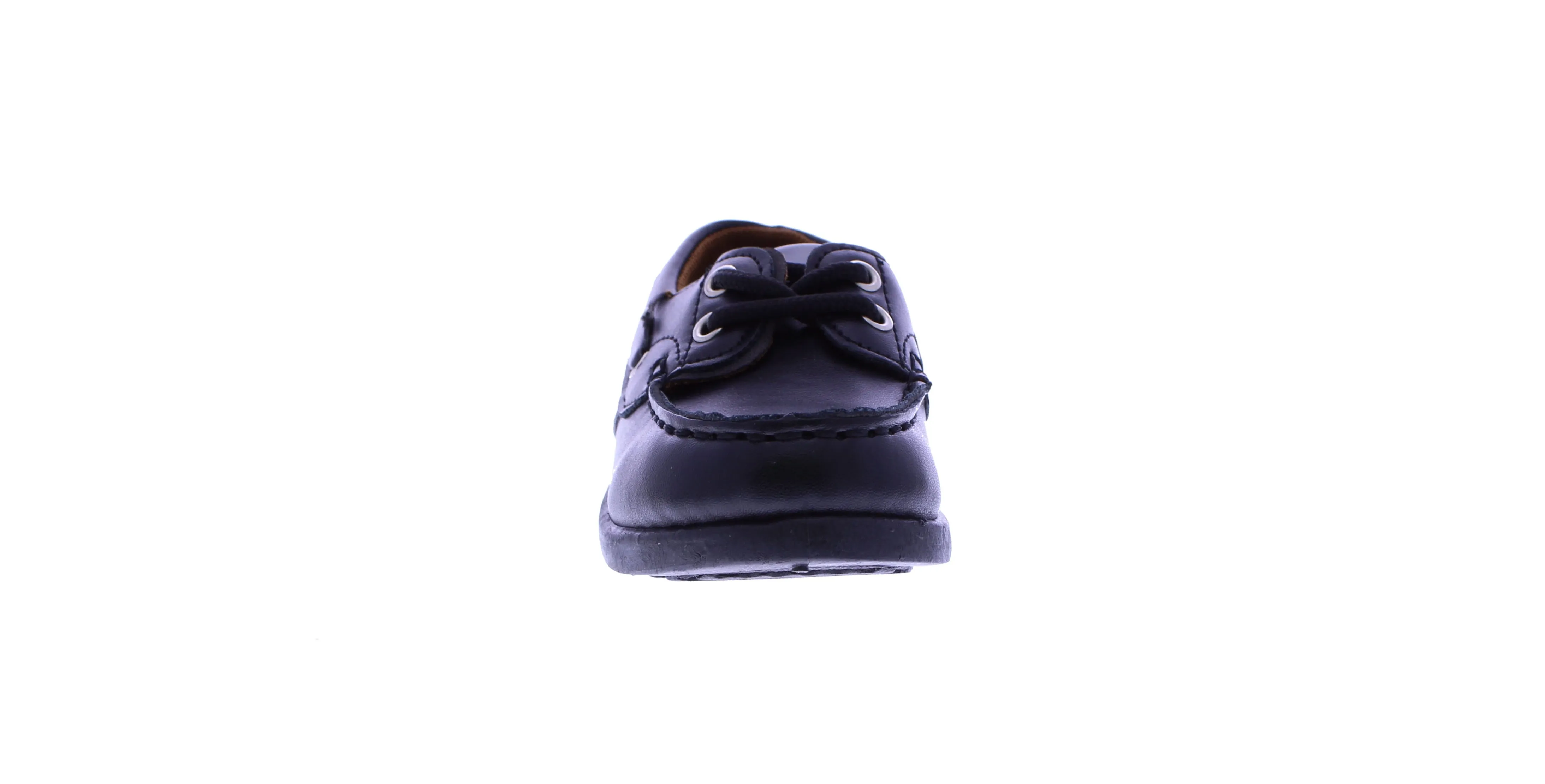 Boys Two Tone Lace Up Loafers