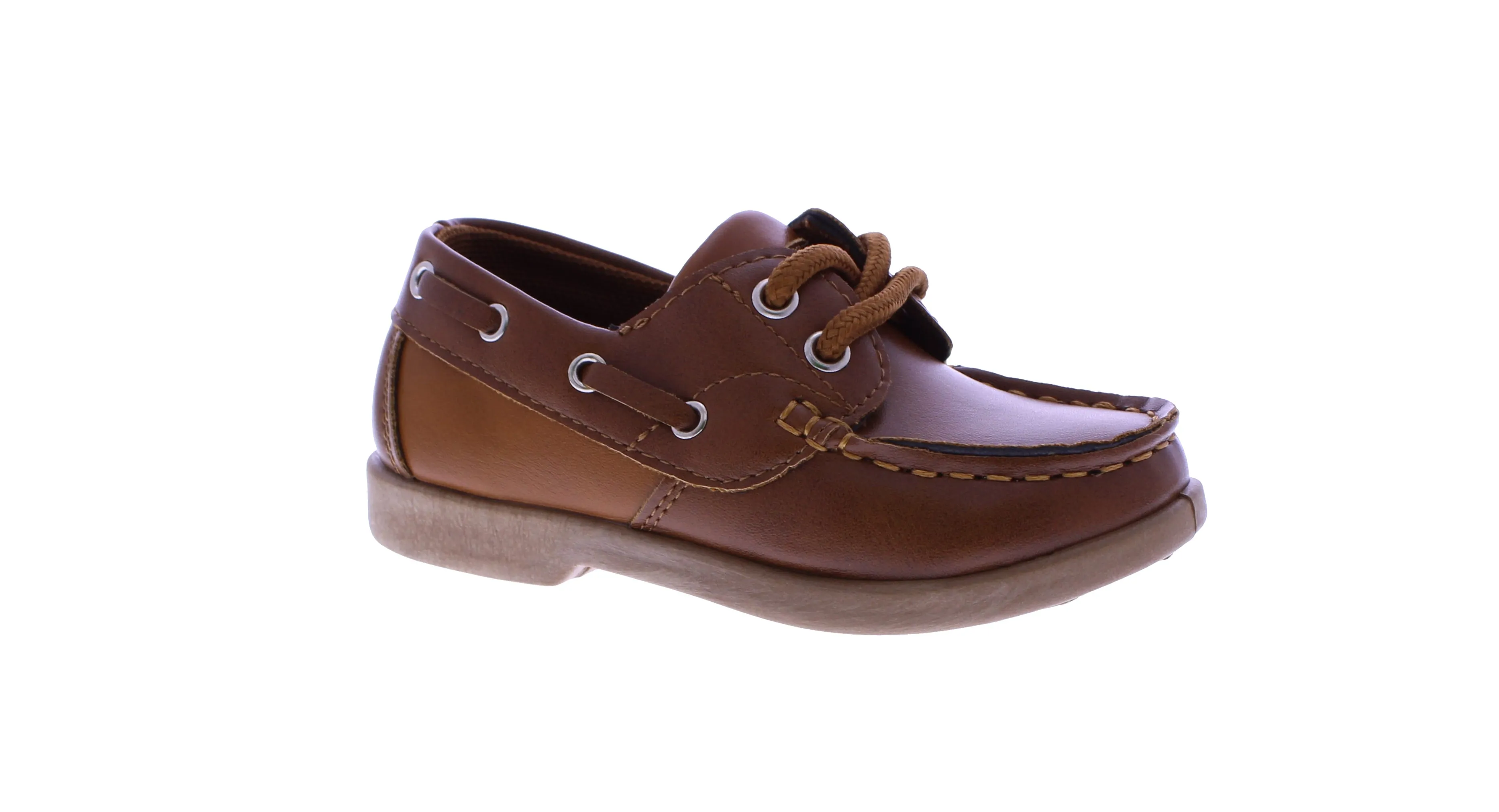 Boys Two Tone Lace Up Loafers