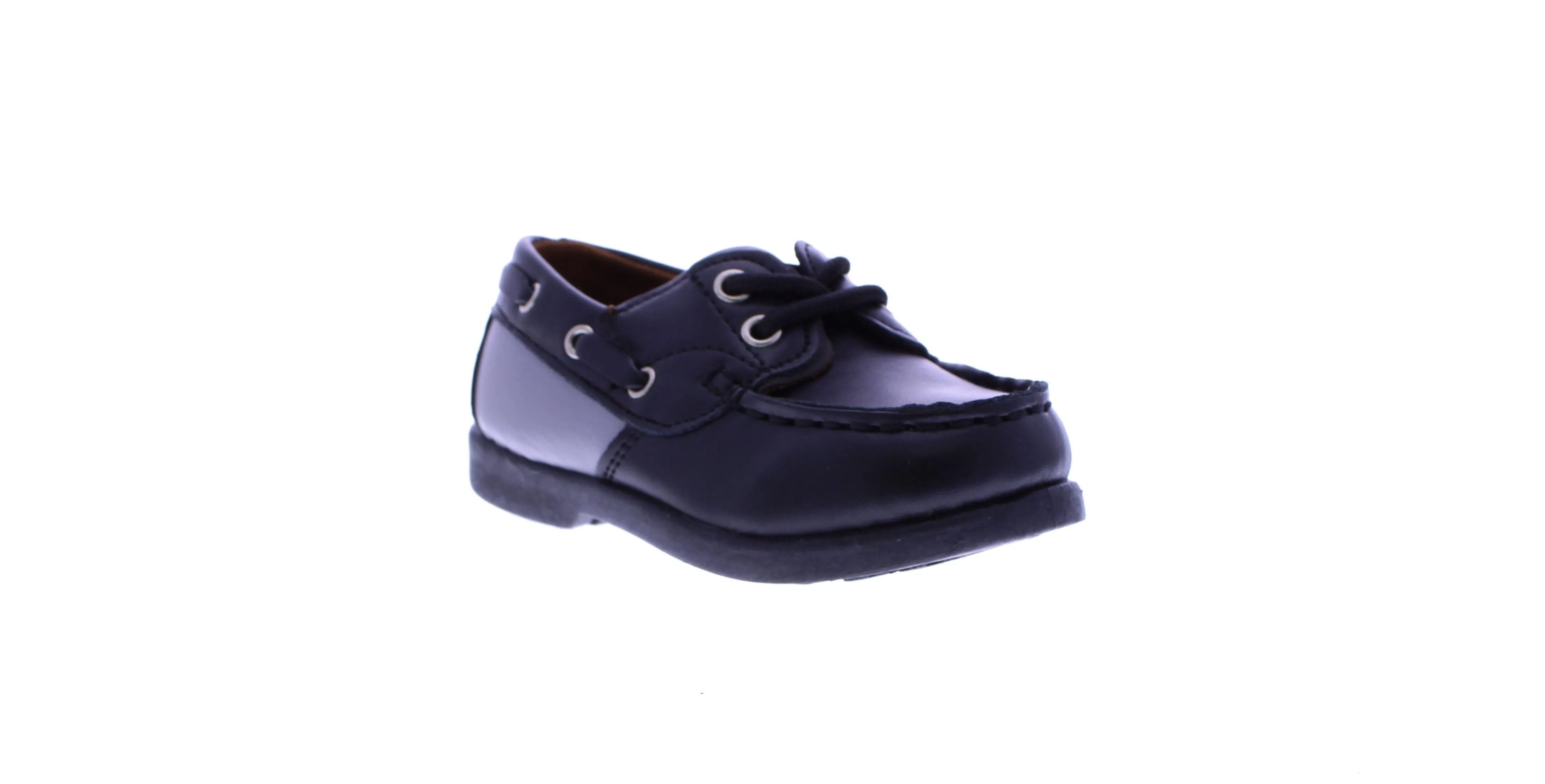Boys Two Tone Lace Up Loafers