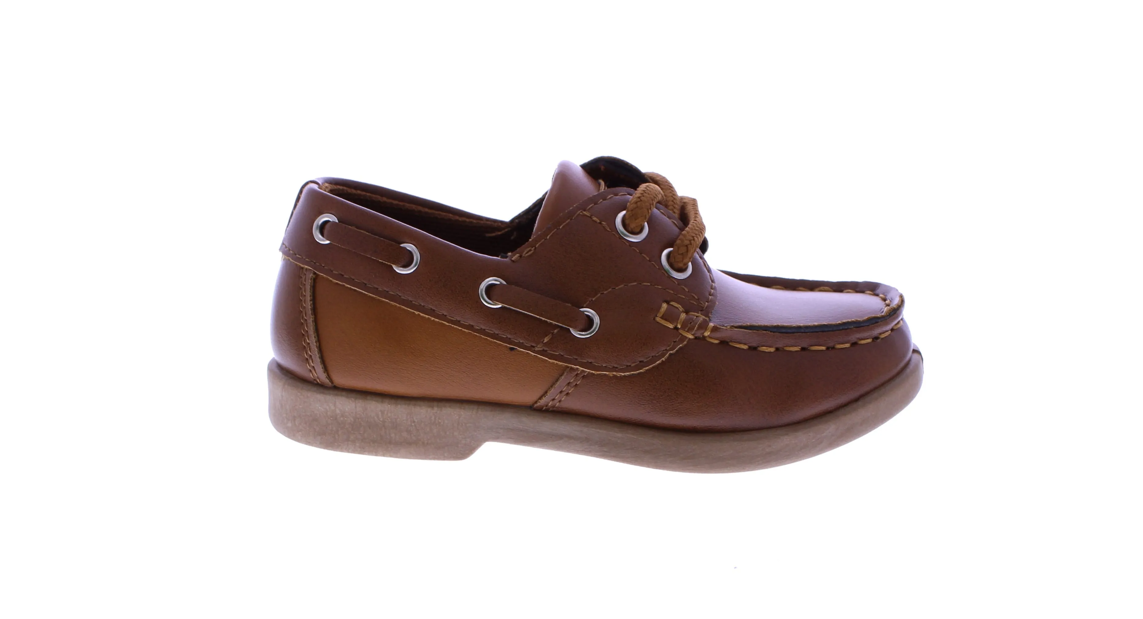 Boys Two Tone Lace Up Loafers