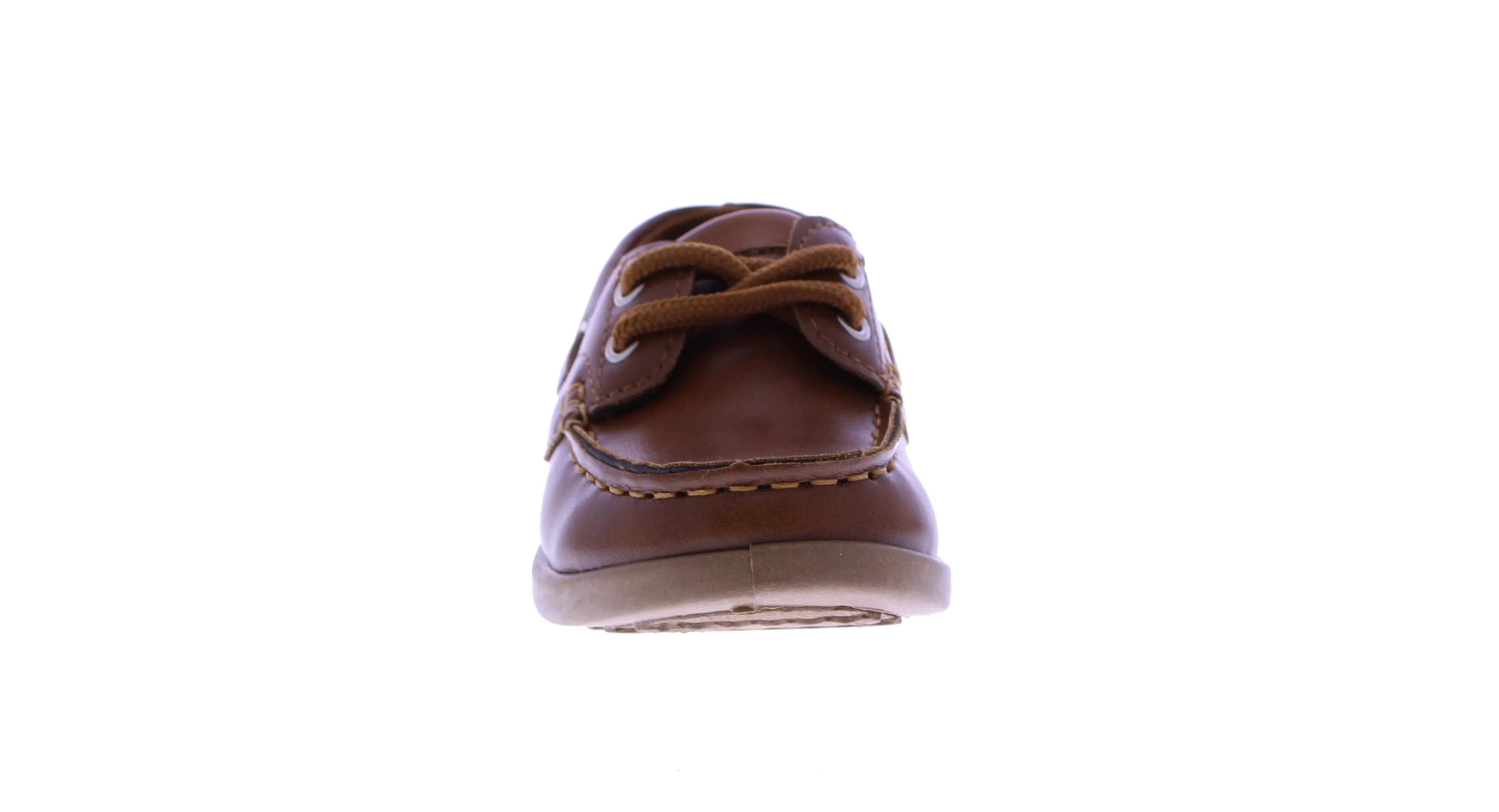 Boys Two Tone Lace Up Loafers