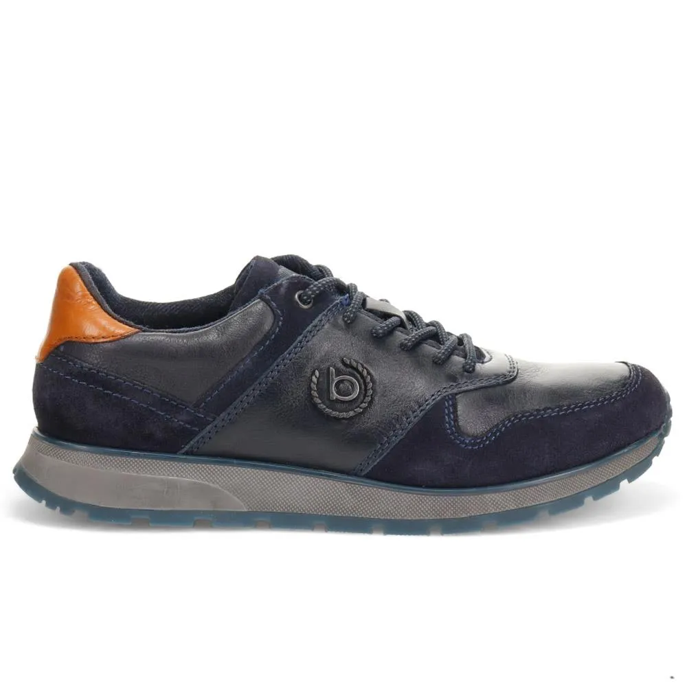 Casual Leather Lace-Up Shoes - BUG40523 / 326 009