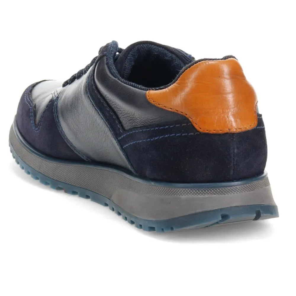 Casual Leather Lace-Up Shoes - BUG40523 / 326 009