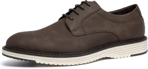 CGRRBW Mens Dress Shoes Casual Oxford Shoes Dress Sneakers Fashion Comfortable Work Business Office Shoes