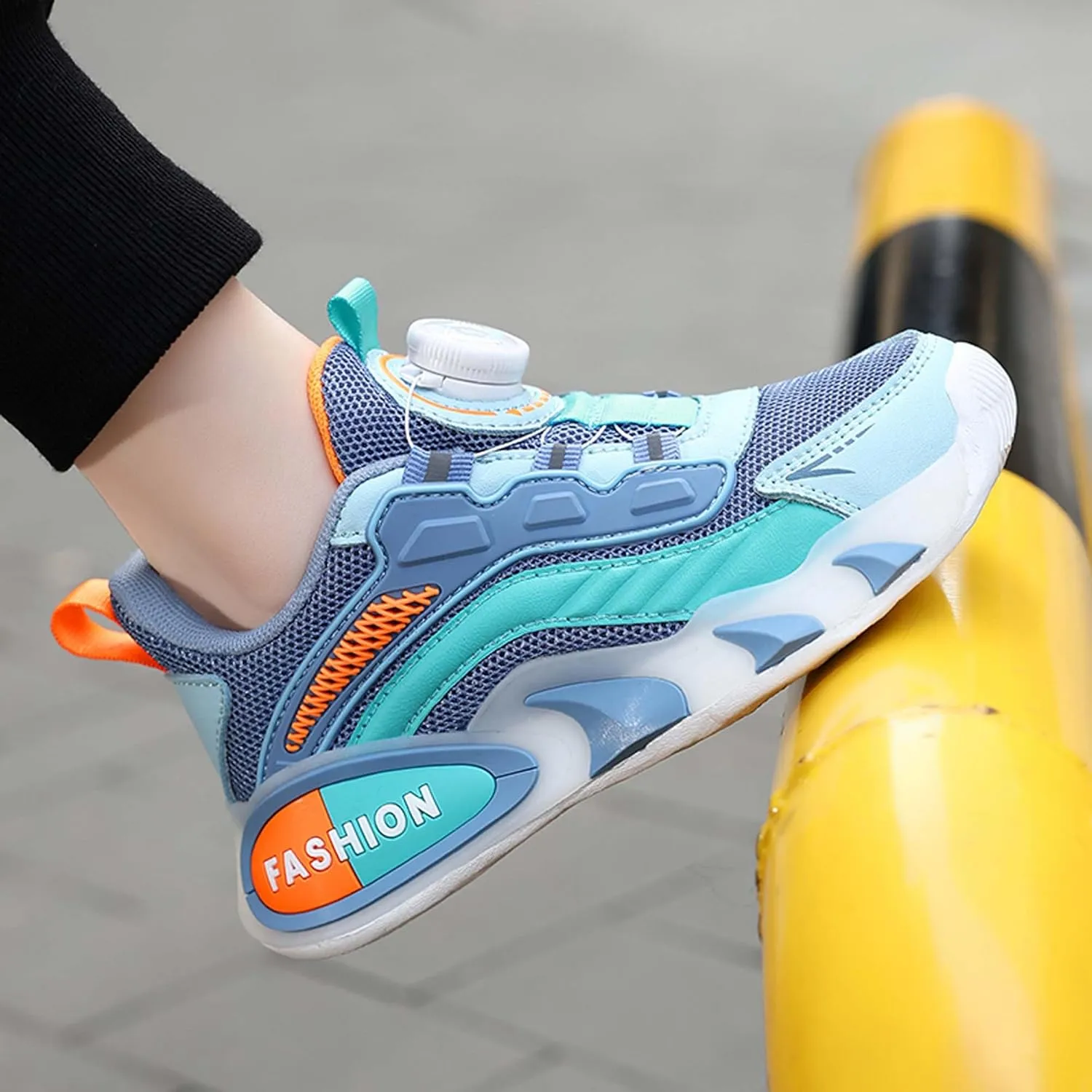 Children's Basketball Shoes Mesh Casual Sneakers Comfortable Breathable Running Shoes Outdoor Non-Slip