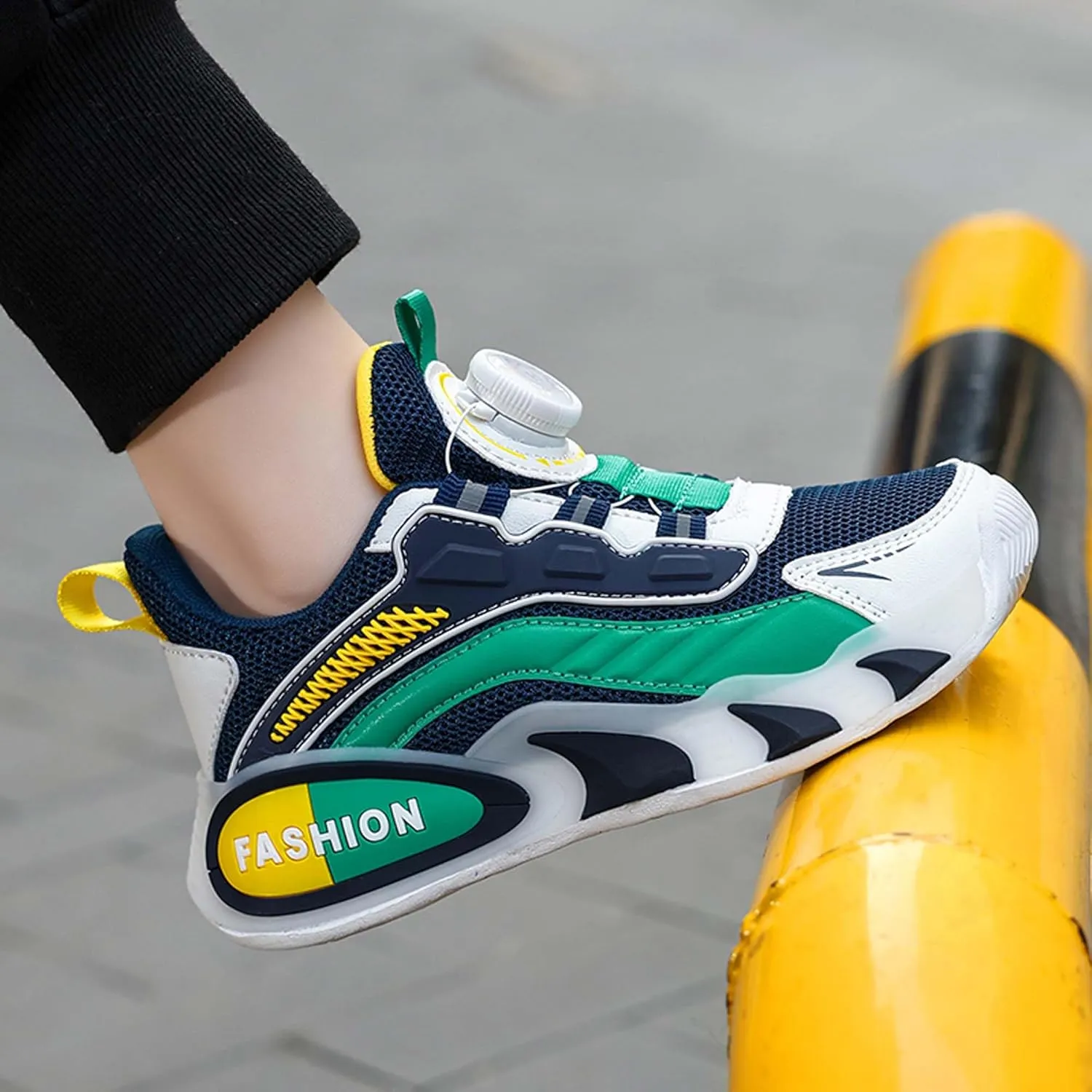 Children's Basketball Shoes Mesh Casual Sneakers Comfortable Breathable Running Shoes Outdoor Non-Slip
