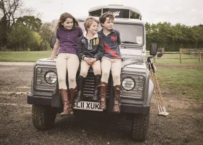 Childrens Leather Polo Riding Boots