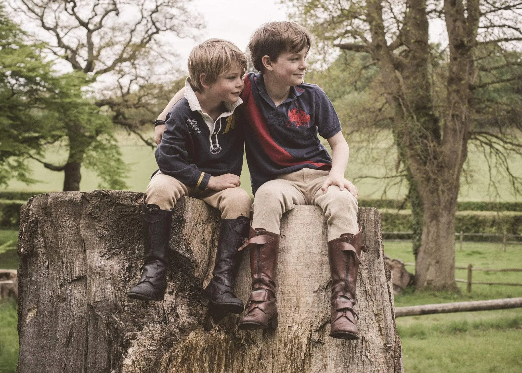 Childrens Leather Polo Riding Boots