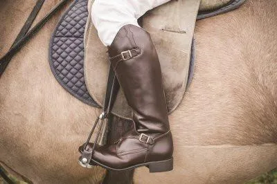 Childrens Leather Polo Riding Boots