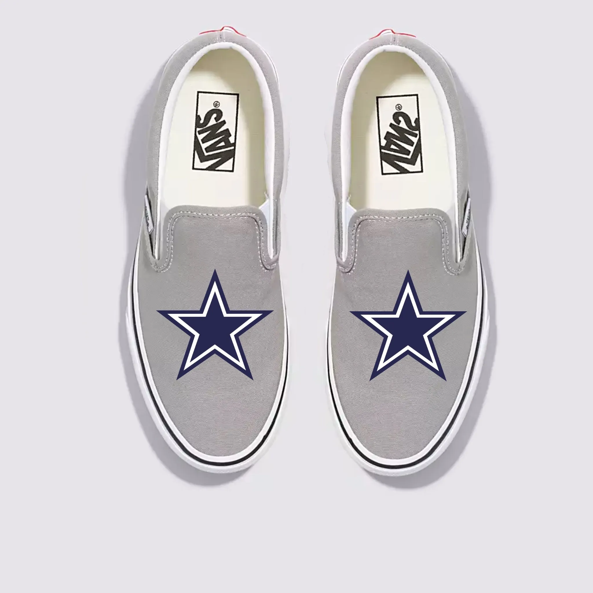 Cowboys slip on Vans