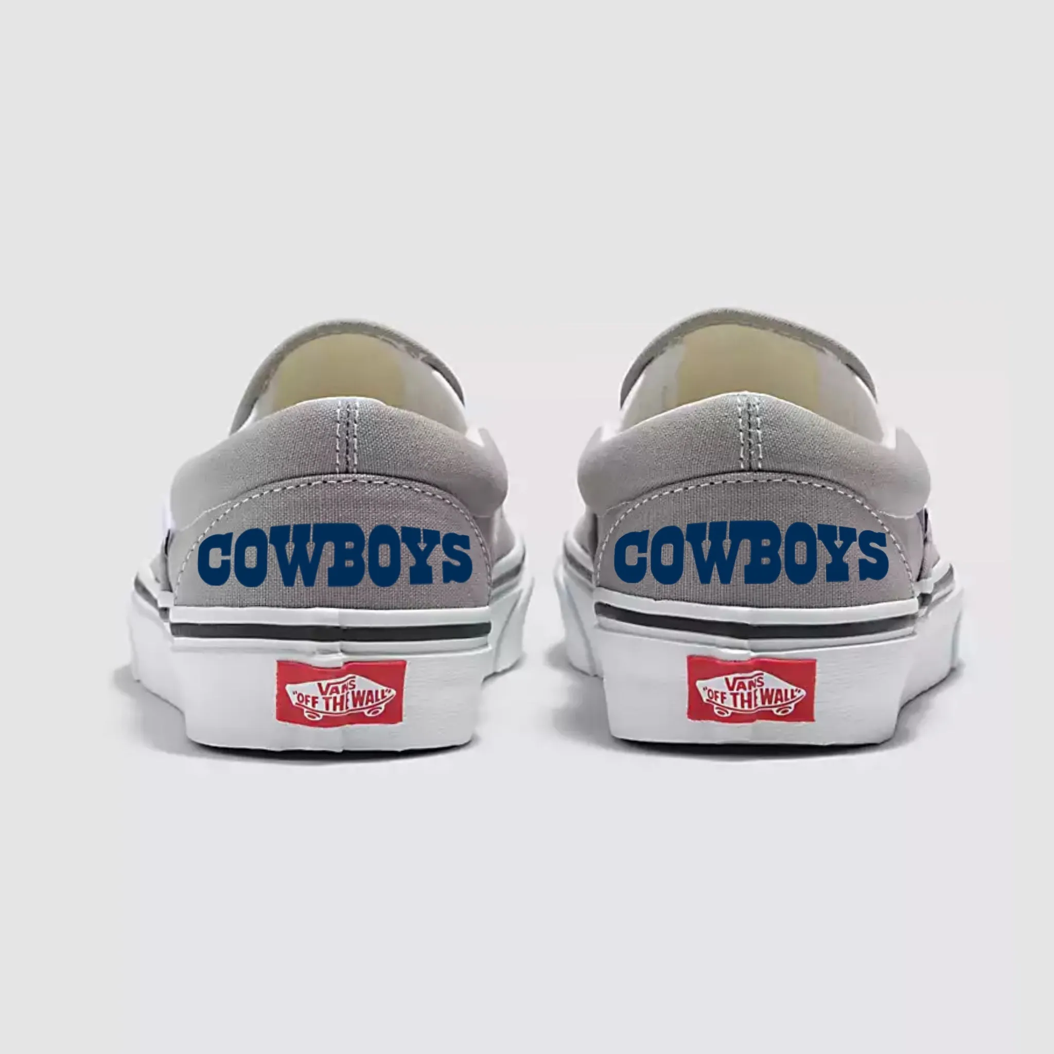 Cowboys slip on Vans