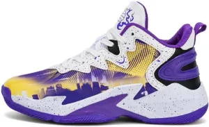DHOVOR Boys Basketball Shoes Kids Athletic Shoes Fashion Sneakers Non-Slip Tennis Shoes Boys (Big Kid/Little Kid)