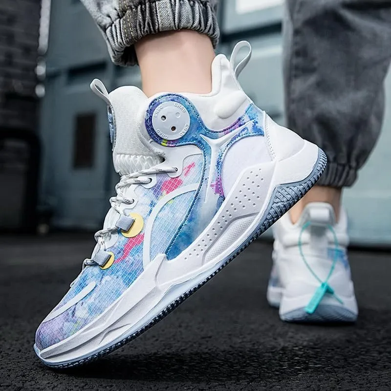 DHOVOR Womens Basketball Shoes Girls Fashion Basketball Sneakers Non Slip Tennis Shoes for Womens Indoor and Outdoor