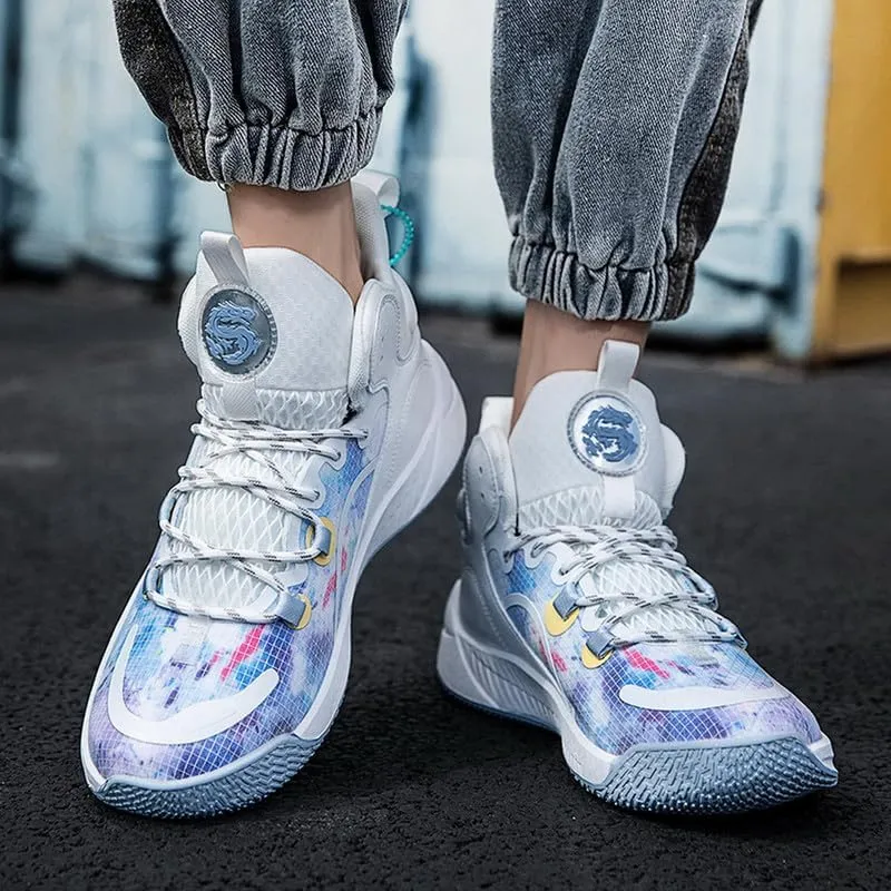 DHOVOR Womens Basketball Shoes Girls Fashion Basketball Sneakers Non Slip Tennis Shoes for Womens Indoor and Outdoor