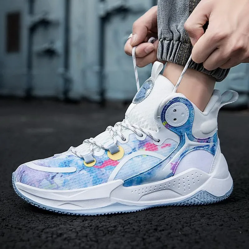 DHOVOR Womens Basketball Shoes Girls Fashion Basketball Sneakers Non Slip Tennis Shoes for Womens Indoor and Outdoor