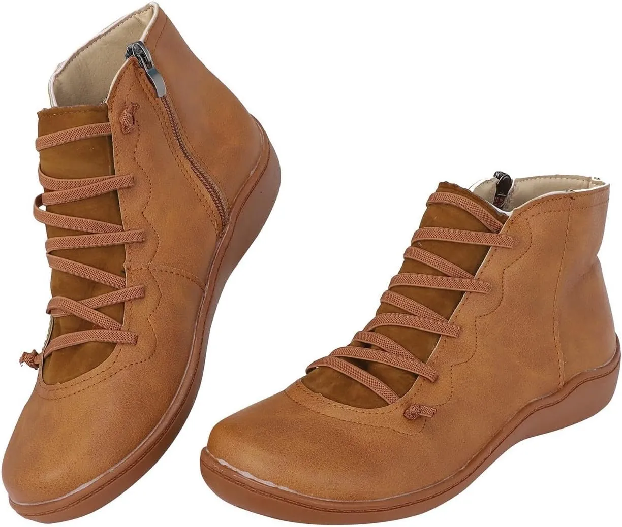 Dress Boots Women Ankle Western Boots for Women Blue Booties Dark Brown Ankle Boots for Women Women'S Leather Ankle Boots Zipper Winter Booties Wide Width White Cowboy Booties