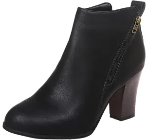 Dress Boots Women Ankle Western Boots for Women Blue Booties Dark Brown Ankle Boots for Women Women'S Leather Ankle Boots Zipper Winter Booties Wide Width White Cowboy Booties