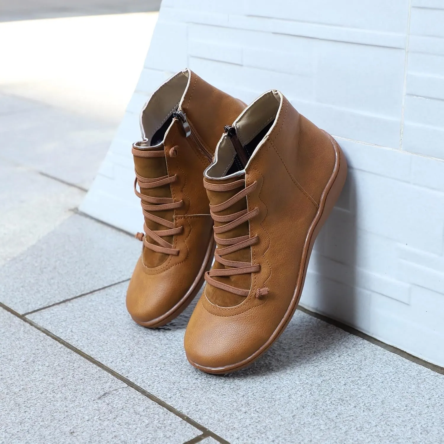 Dress Boots Women Ankle Western Boots for Women Blue Booties Dark Brown Ankle Boots for Women Women'S Leather Ankle Boots Zipper Winter Booties Wide Width White Cowboy Booties