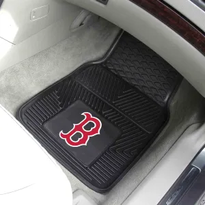 Fanmats Boston Red Sox Heavy Duty Car Mat Set - 2 Pieces