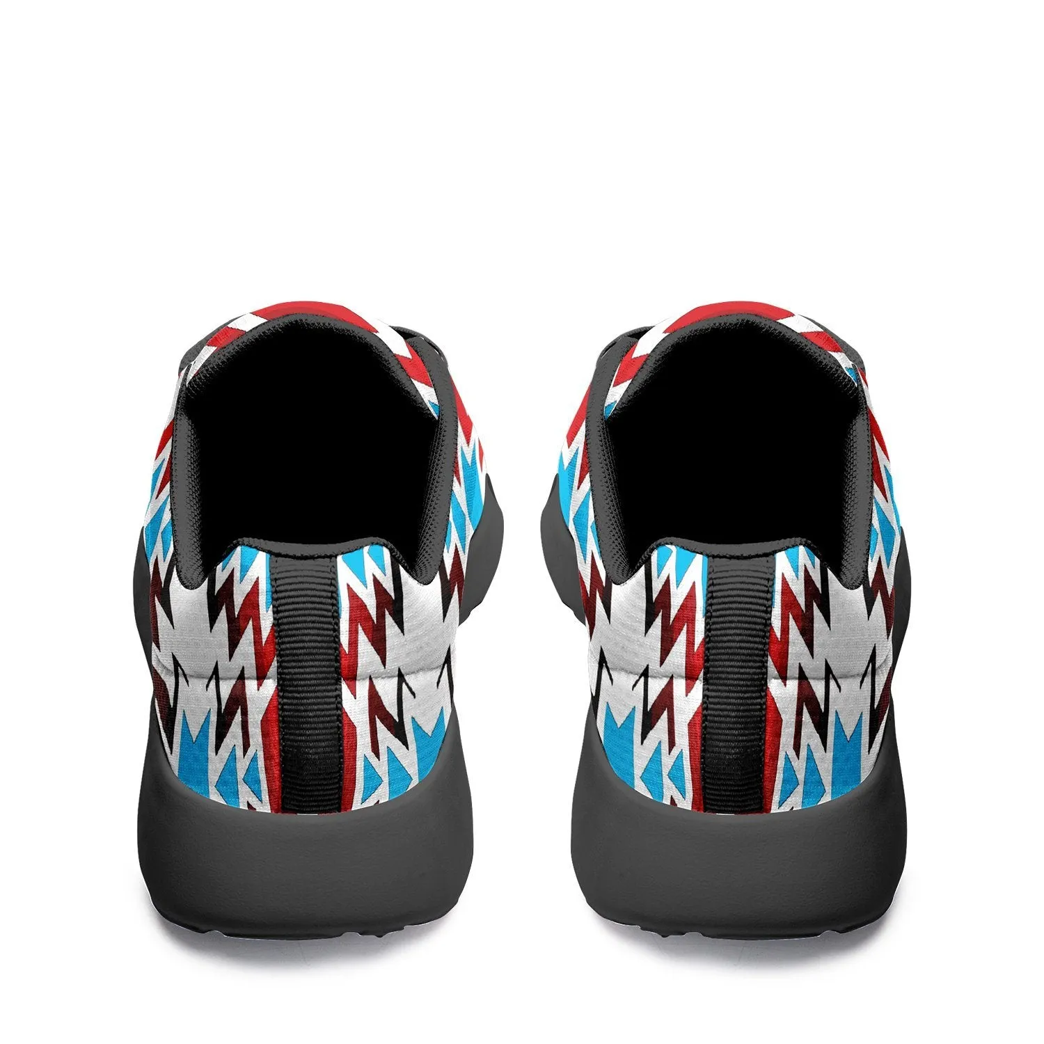 Fire Colors and Sky Ikkaayi Sport Sneakers