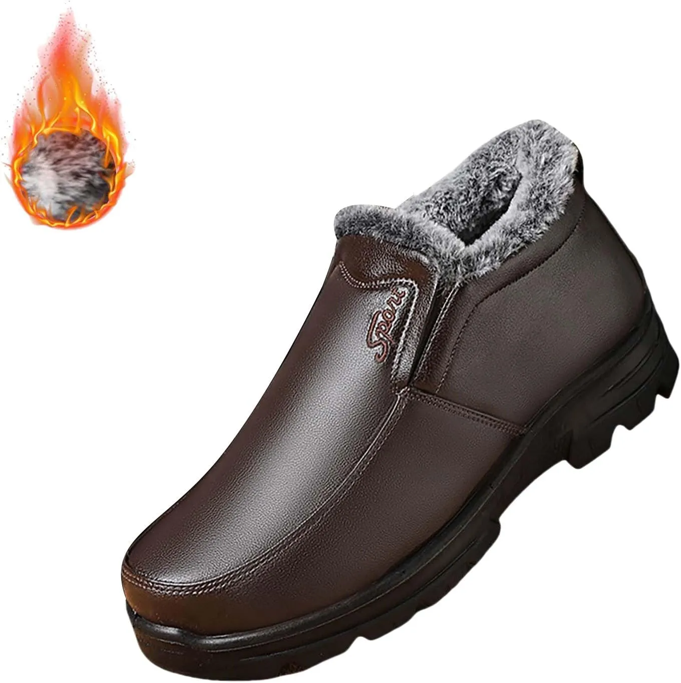 Hike Winter Footwear Barefoot Shoes Womens Mens Snow Boots Waterproof Wide Toe Box Shoes Plush Lined Ankle Booties