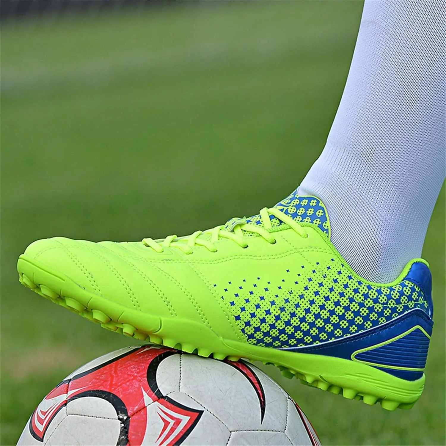 Indoor Soccer Cleats Tur?? Soccer Shoes for Boys Girls Football Boots Softy Sole Running Training Shoes Youth Kids