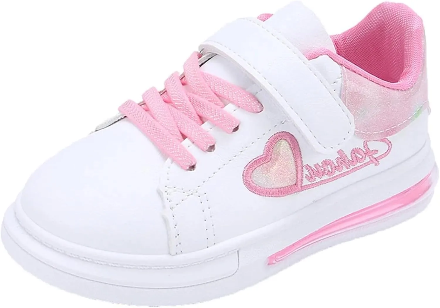 IWIHMIV Girls' Athletic Shoes Toddler Sneaker Boys Girls Tennis Shoes Kids Lightweight Sneakers Sports Running Shoes for Toddler