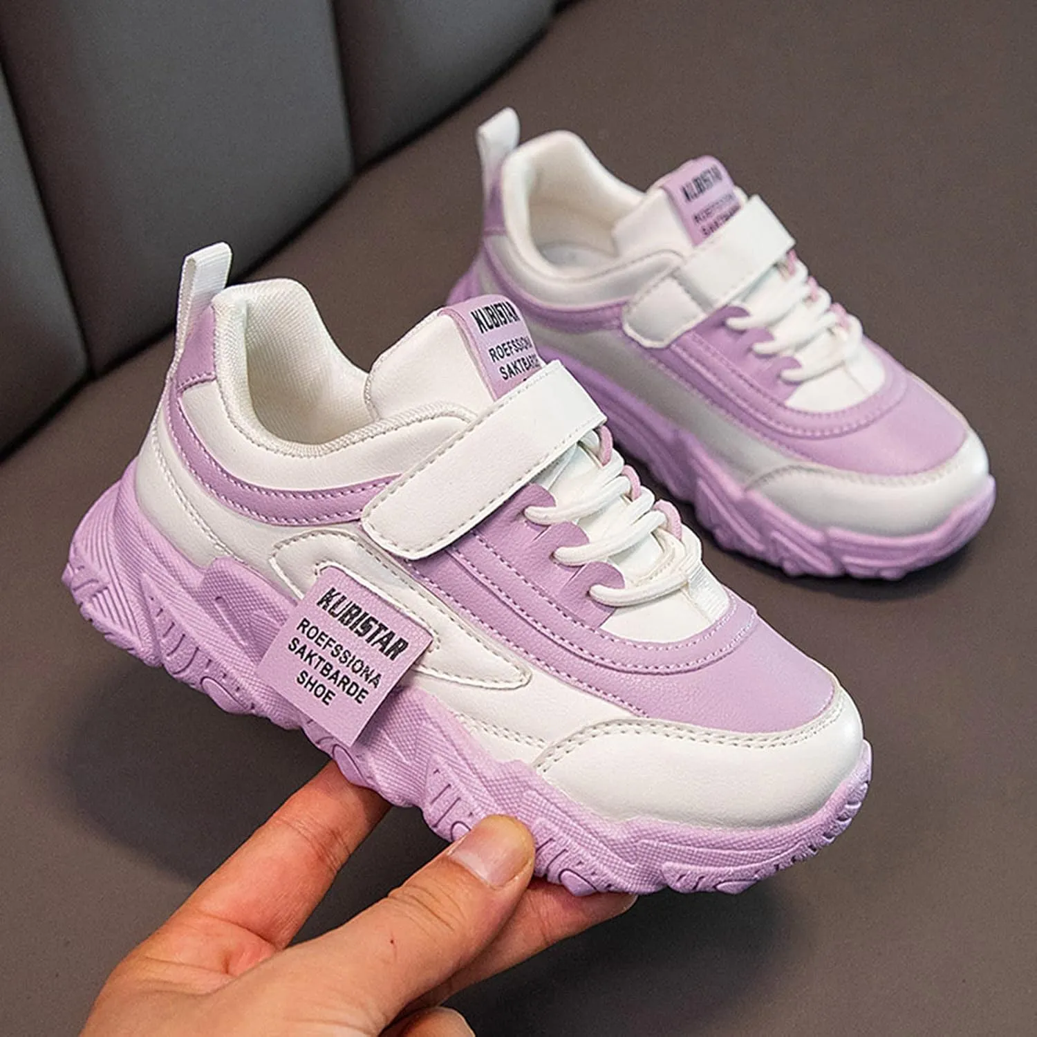 IWIHMIV Little Girls Running Shoes Kids Shoes Boys Girls Sports Running Tennis Boys Athletic Shoes
