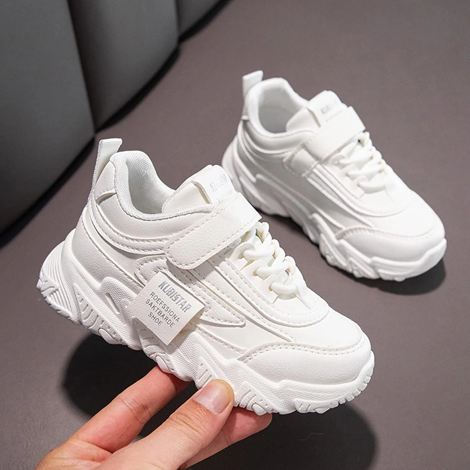 IWIHMIV Little Girls Running Shoes Kids Shoes Boys Girls Sports Running Tennis Boys Athletic Shoes