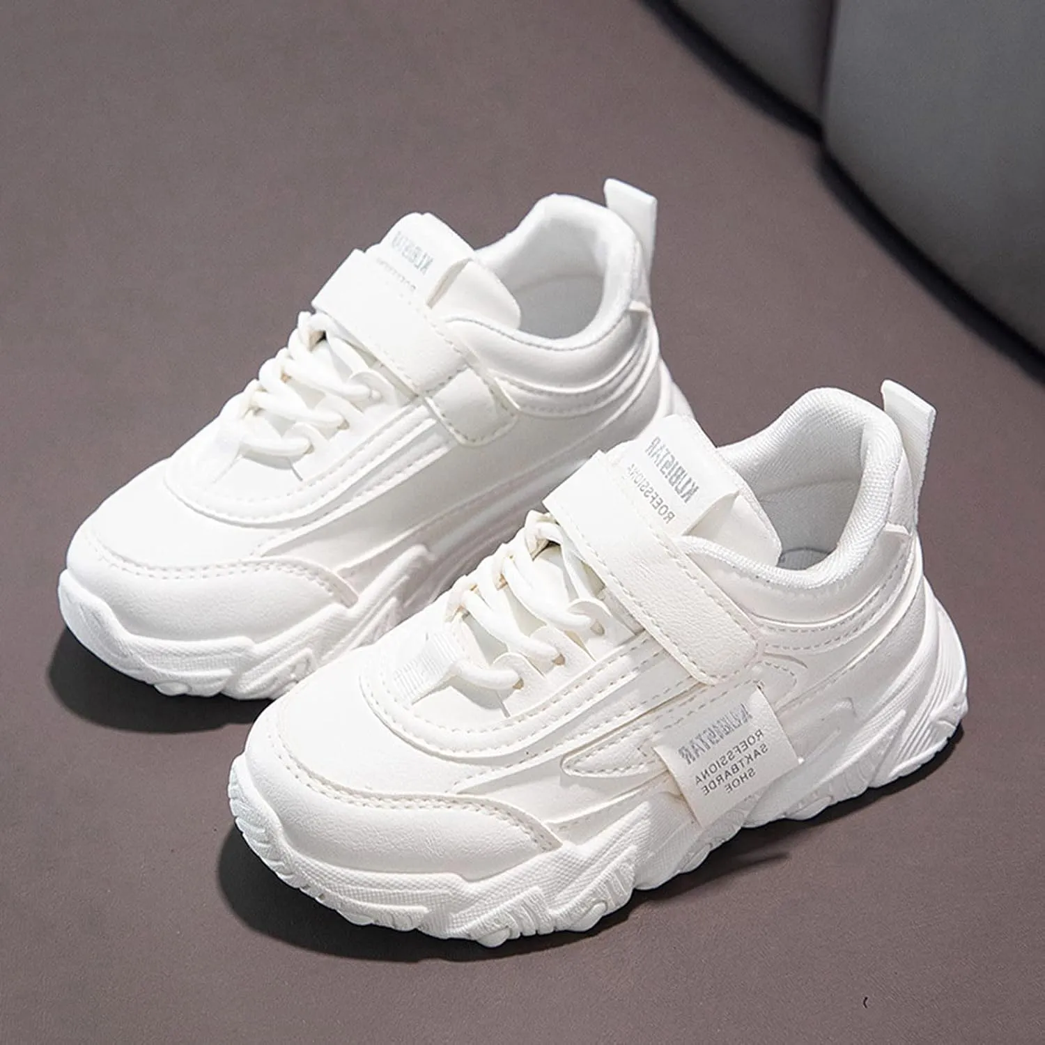 IWIHMIV Little Girls Running Shoes Kids Shoes Boys Girls Sports Running Tennis Boys Athletic Shoes