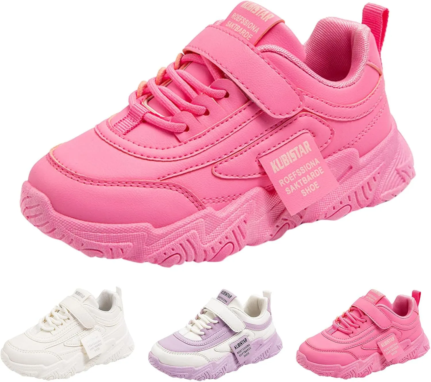 IWIHMIV Little Girls Running Shoes Kids Shoes Boys Girls Sports Running Tennis Boys Athletic Shoes