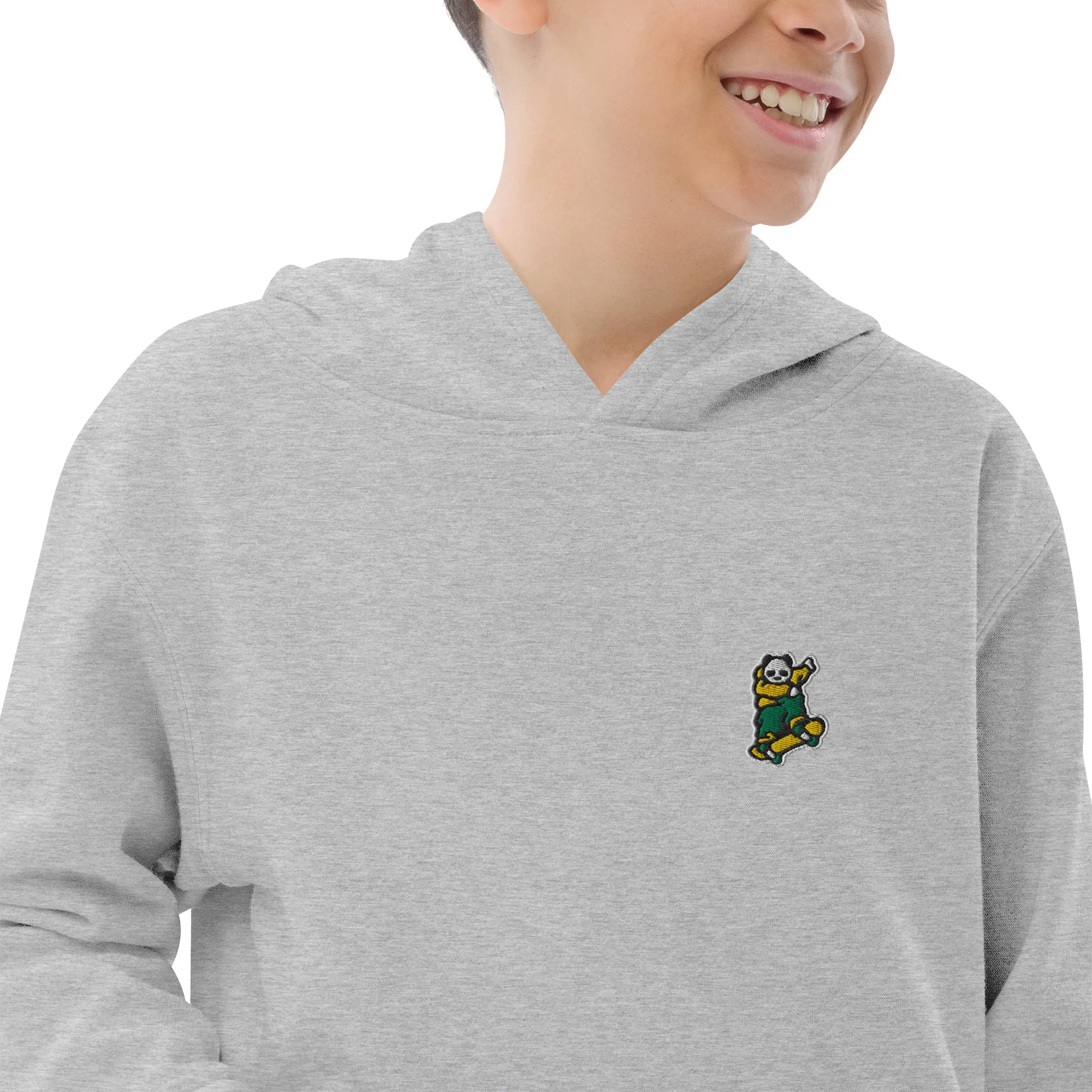 Johnny Xtreme (Skateboarding 2.0) Embroidered Children's Fleece Hoodie