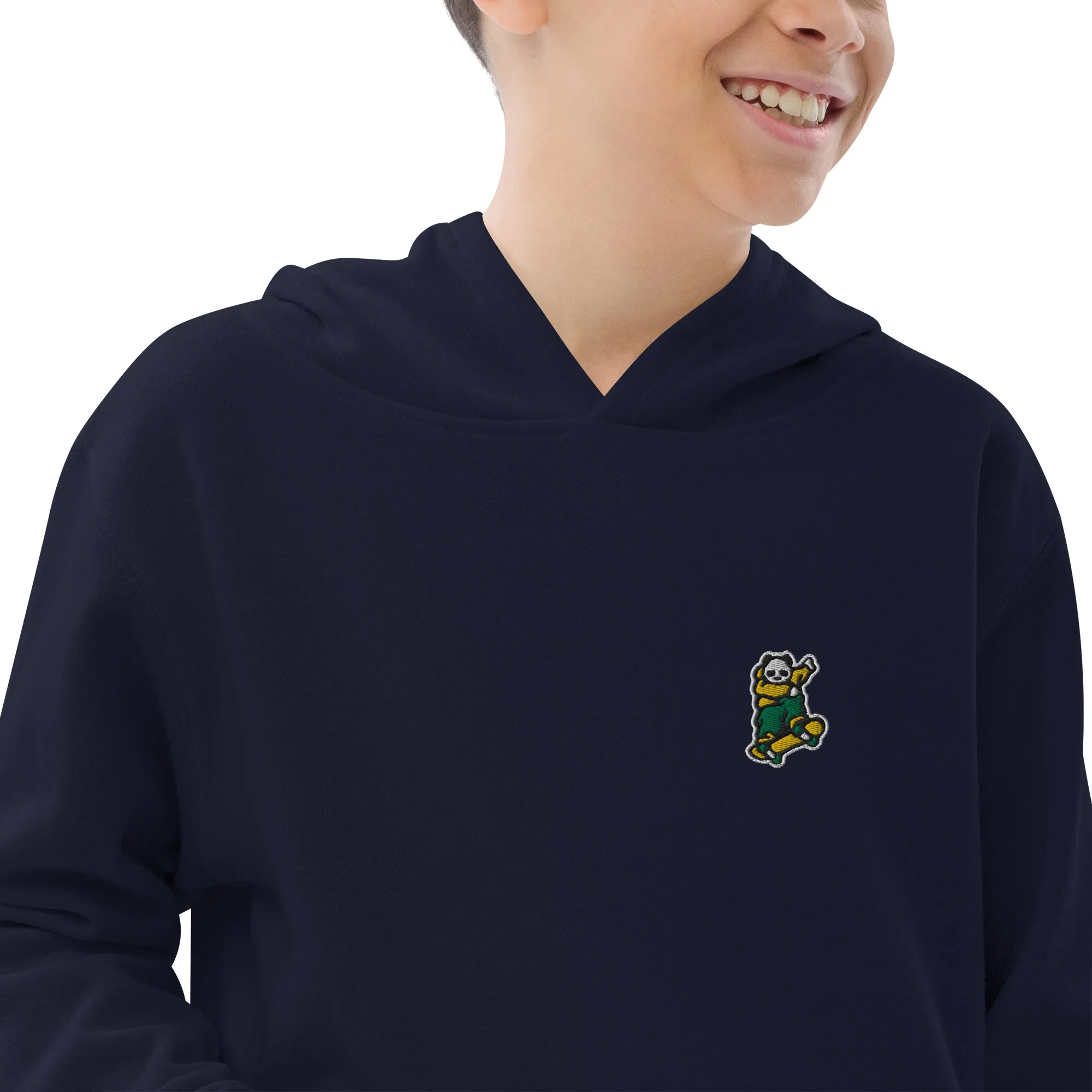 Johnny Xtreme (Skateboarding 2.0) Embroidered Children's Fleece Hoodie