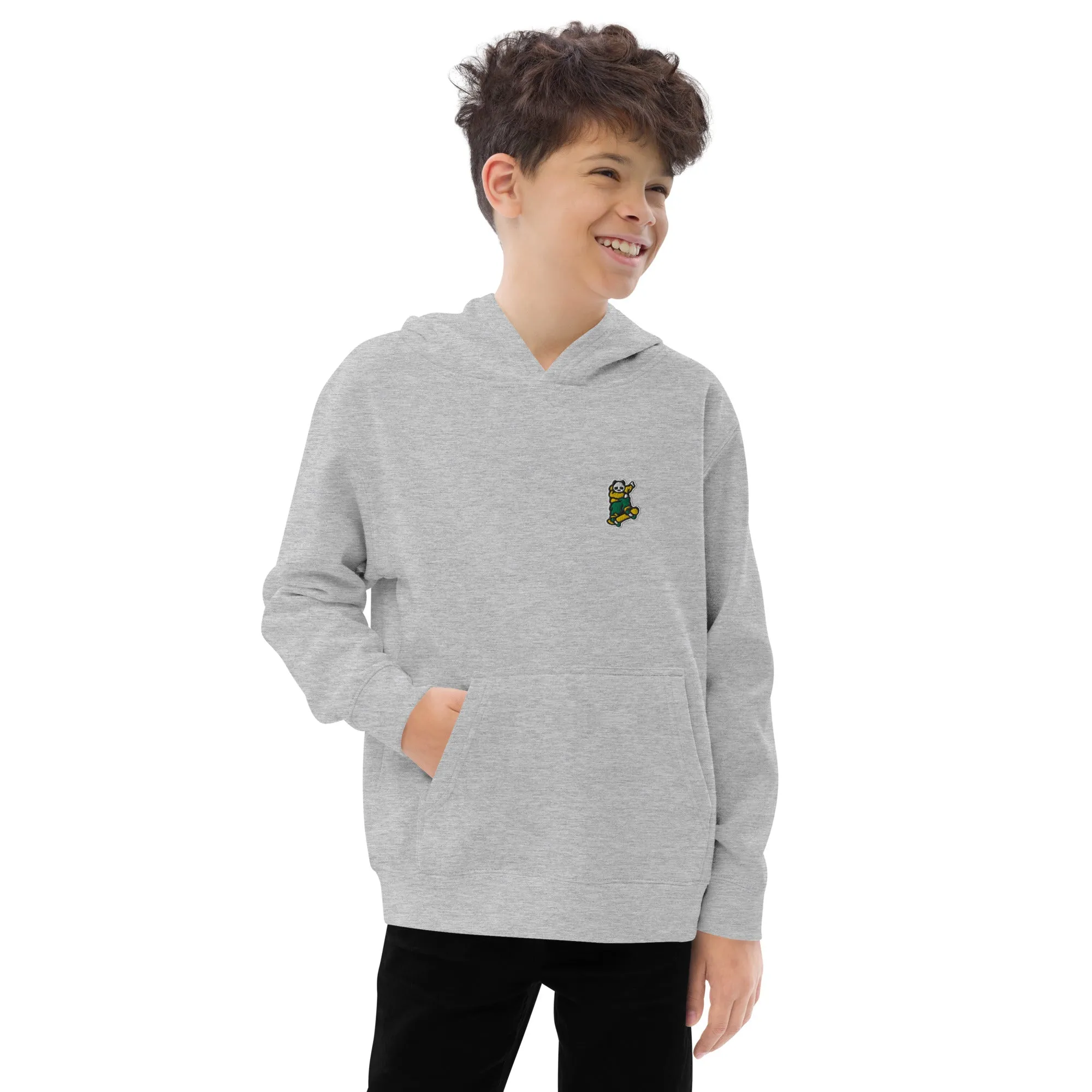 Johnny Xtreme (Skateboarding 2.0) Embroidered Children's Fleece Hoodie