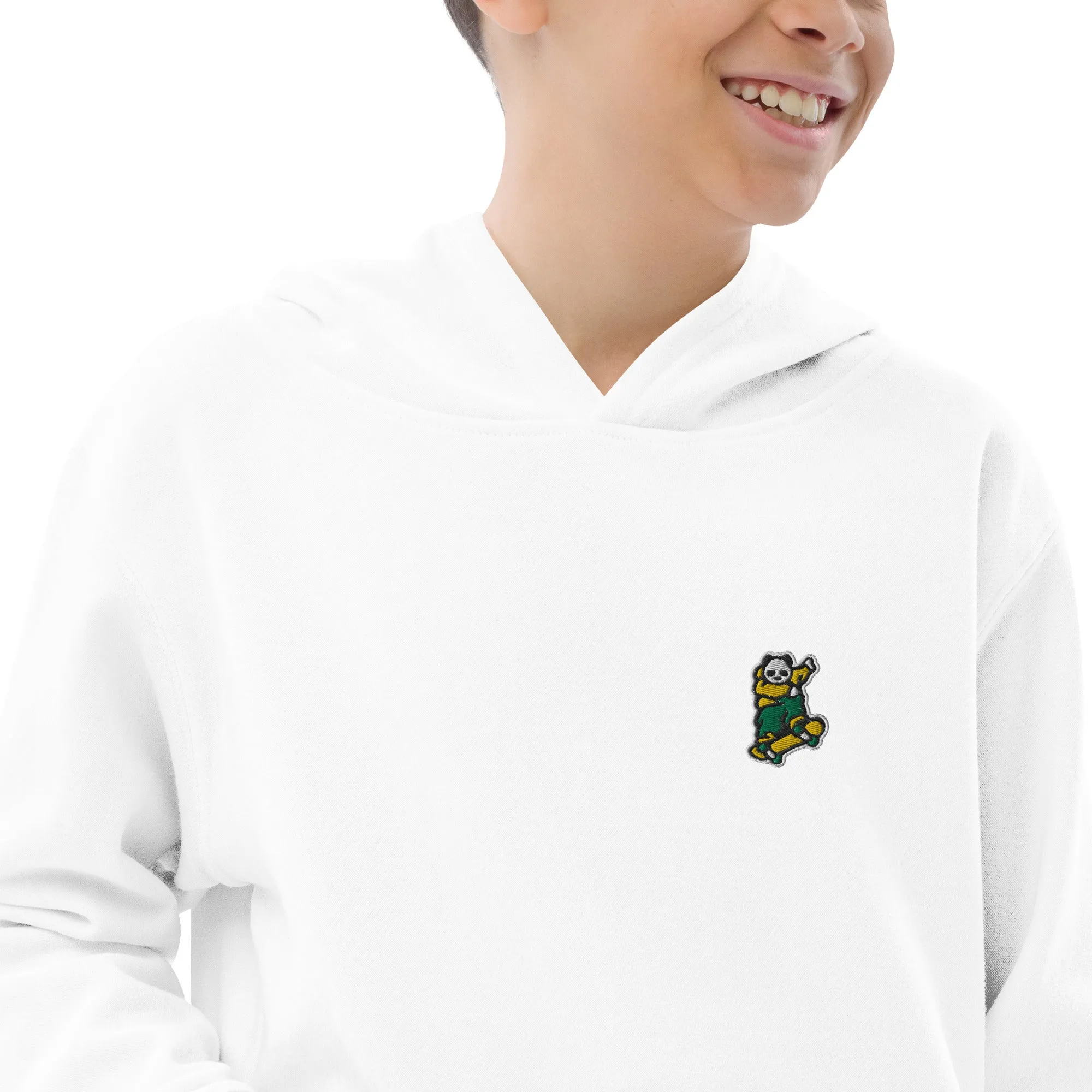 Johnny Xtreme (Skateboarding 2.0) Embroidered Children's Fleece Hoodie