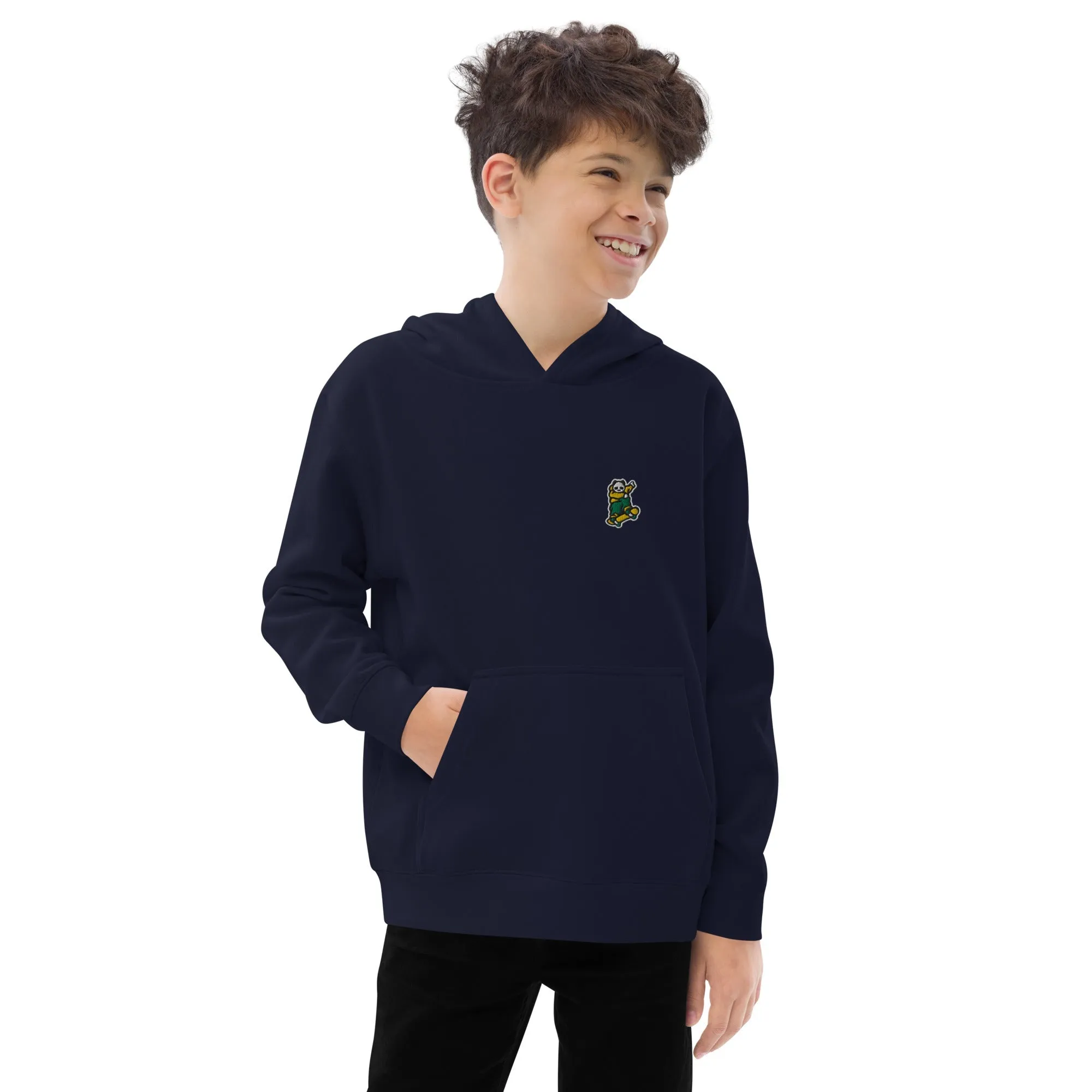 Johnny Xtreme (Skateboarding 2.0) Embroidered Children's Fleece Hoodie