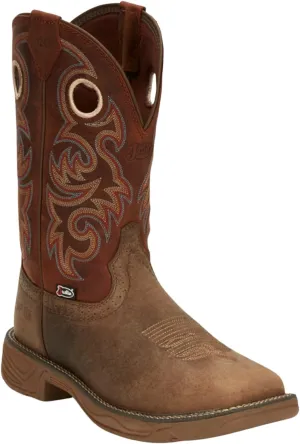 Justin Men's Rush Western Work Boot Composite Toe - Se4341