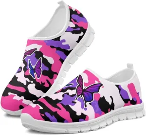 Ladies Lightweight Running Outdoor Sneakers Slip on Yoga Athletic Running Fashion Sports Shoes