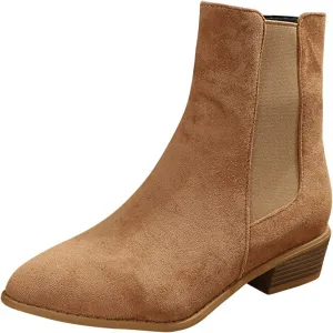 Men Ankle Boots Womens Casual Boots Black Wedge Boots Women Winter Dress Women'S Leather Wide Lace Up Ankle Boots & Booties White Cowboy Booties Women Ankle Boots