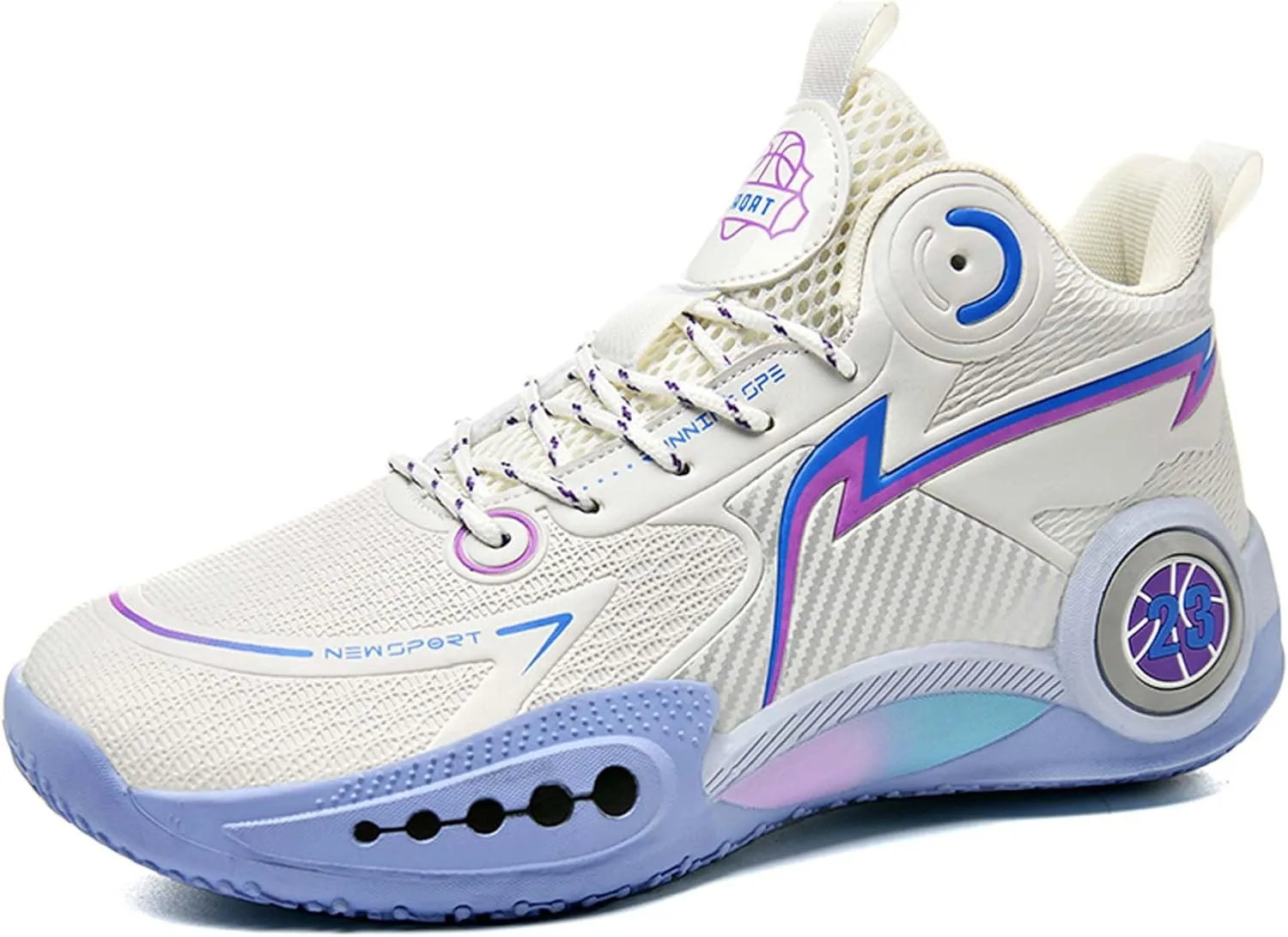 Mens Basketball Shoes Waterproof Durable Lightweight Loose Breathable Sneakers
