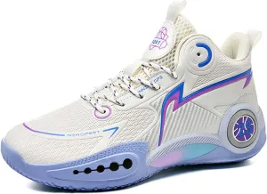 Mens Basketball Shoes Waterproof Durable Lightweight Loose Breathable Sneakers