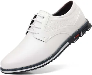 Men??s Dress Shoes Casual Business Oxford Derby Orthopedic Leather Shoes Comfortable Walking Shoes Office Loafers Work Flats