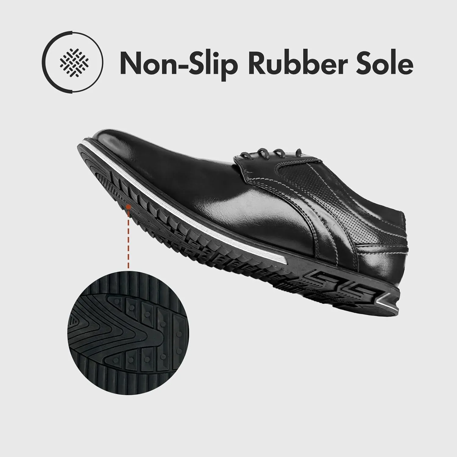 Men??s Dress Shoes Casual Oxford Derby Orthopedic Leather Shoes Comfortable Walking Sneakers Business Office Loafers Work Flats