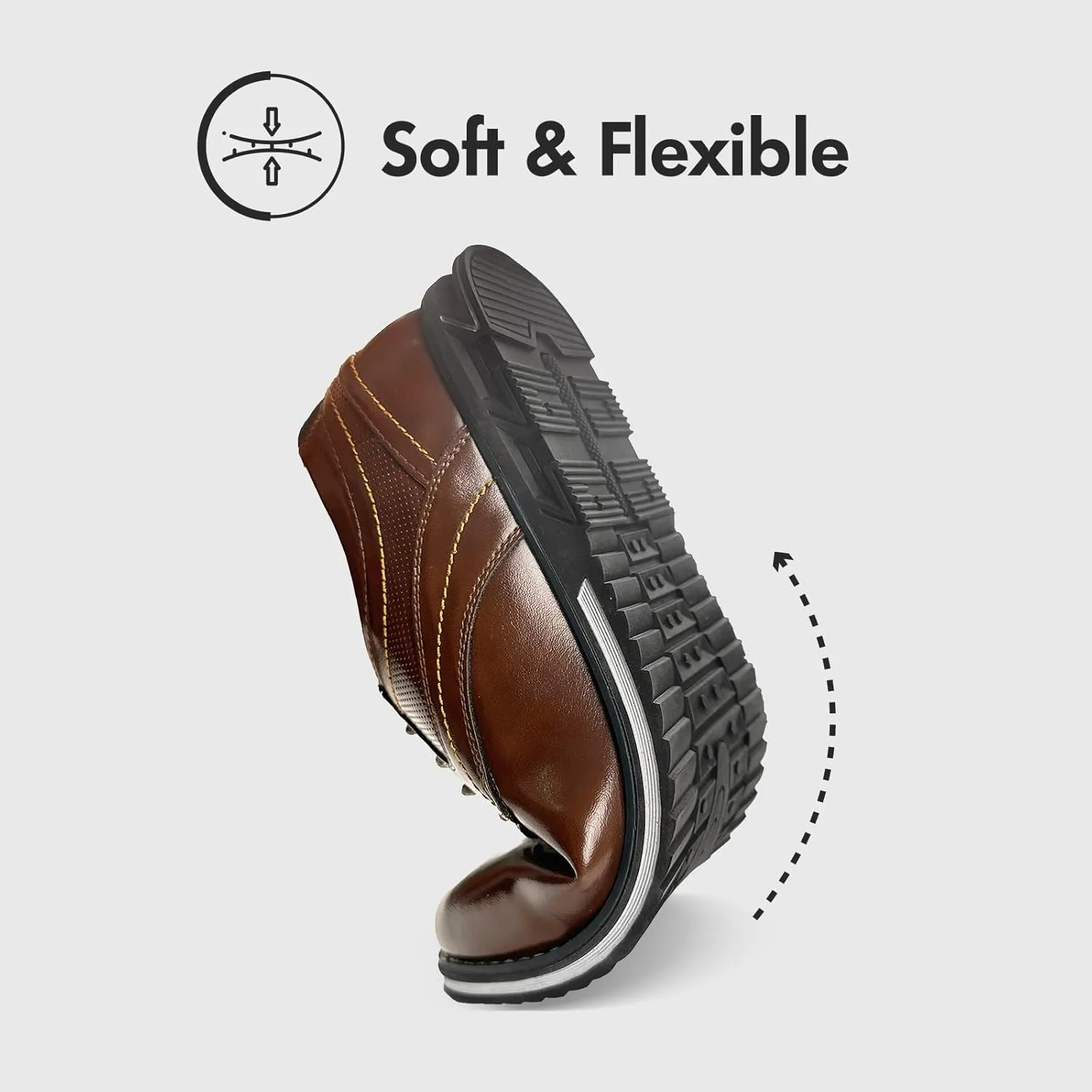 Men??s Dress Shoes Casual Oxford Derby Orthopedic Leather Shoes Comfortable Walking Sneakers Business Office Loafers Work Flats