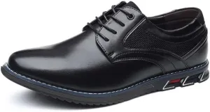 Men??s Dress Shoes Casual Oxford Leather Shoes No-Strip Comfortable Derby Orthopedic Sneakers Business Office Loafers